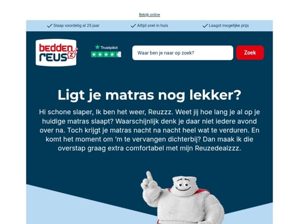 Hoe oud is jouw matras eigenlijk?