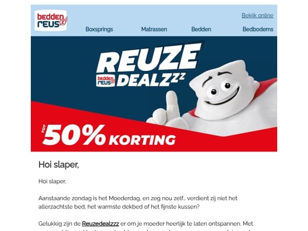 Nog geen cadeau voor Moederdag?