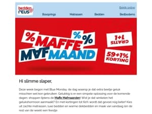 Boost je geluk met deze maffe kortingen!