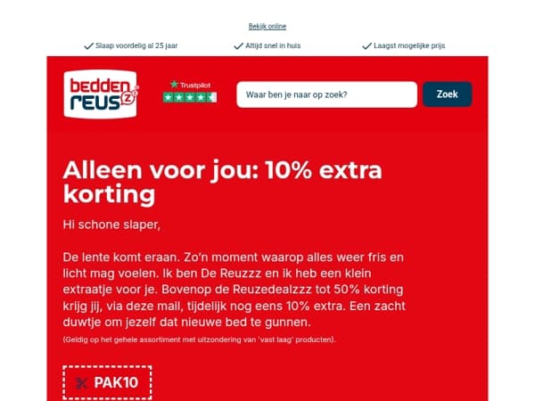 Een extraatje voor jouw slaapkamer