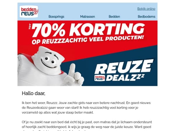 De Reuzedealzzz gaan van start!