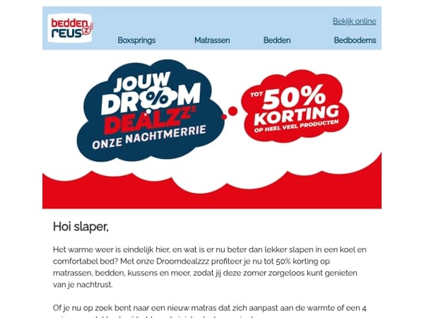 Te warm om te slapen? Wij hebben de oplossing!