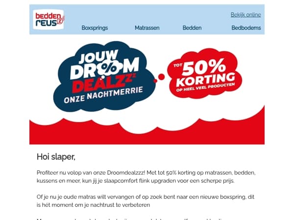 Jouw Droomdealzzz zijn hier!