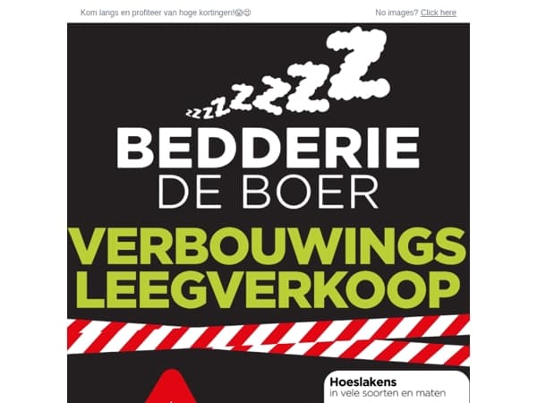 Verbouwings leegverkoop 🛠️👷🚧