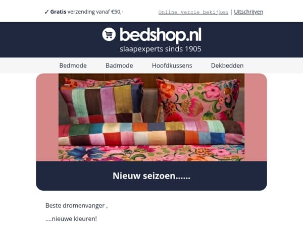 Ontdek de nieuwe collectie: Bedmode & Badtextiel ✨