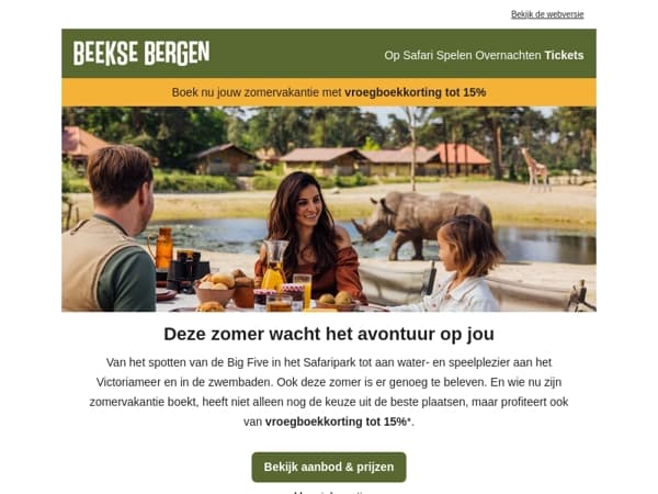 Deze zomer wacht het avontuur op jou