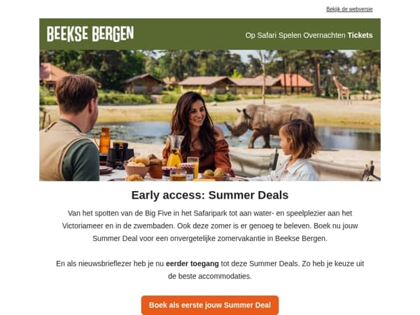 Early access: Summer Deals