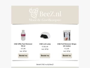 Beste CND nu bij BeeZ!