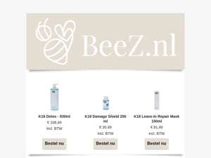 Bestel K18 nu bij BeeZ!