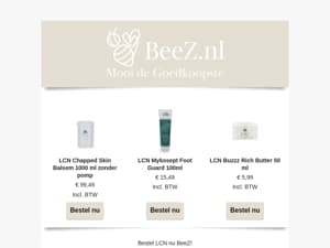 Bestel nu LCN bij BeeZ!
