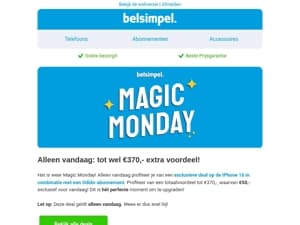 Ontvang tot wel €370,- extra voordeel: alleen vandaag!