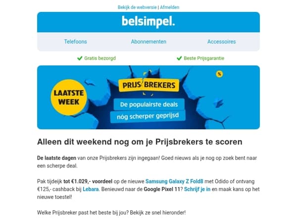 Tot €1.079 voordeel op de nieuwe Galaxy Z Fold8