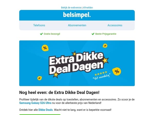 Ontdek de Dikste Deals van deze week!