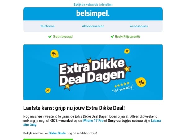 Apple-producten voor de beste prijs van Nederland