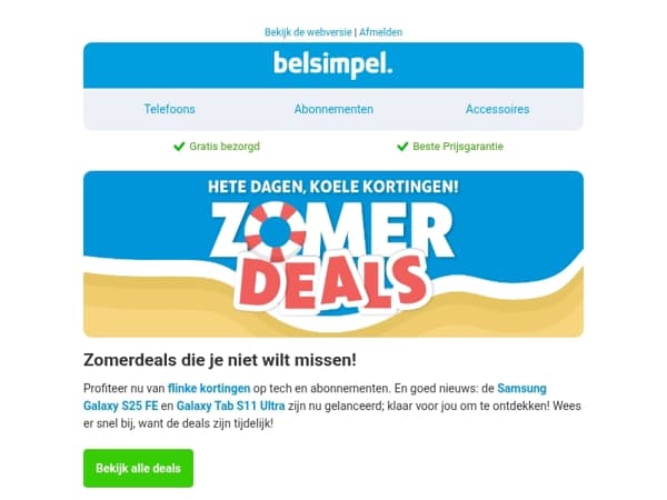 De upgrade die je zoekt, voor minder dan je dacht.