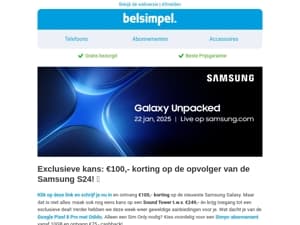 Mis deze exclusieve aanbiedingen niet!