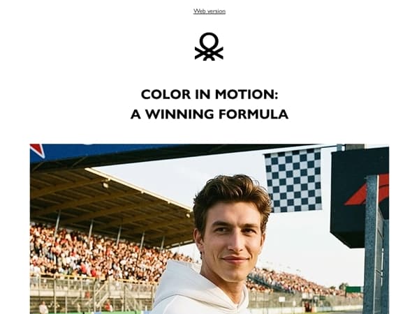 Benetton Formula: color in motion