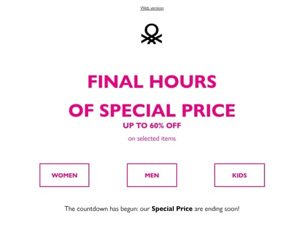 Special Price ending soon: up to 60% off