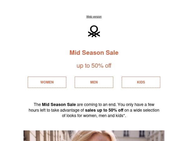 Last Call | Mid Season Sale: up to 50% off 