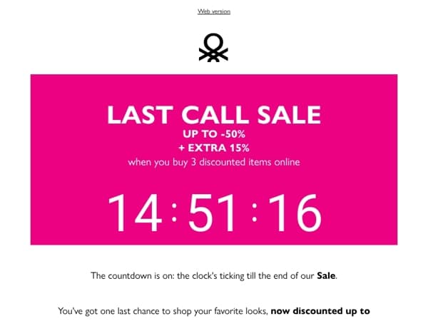 Sale: Last day up to -50%