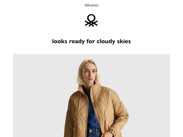 Rainy day? Dress the part ☔️