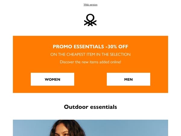 The perfect look for days spent outdoors