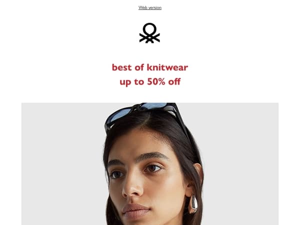 Warmth and style: the best knitwear up to 50% off