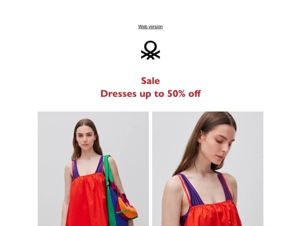 Dresses for every occasion: now up to 50% off