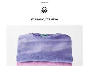 New basics, new colors