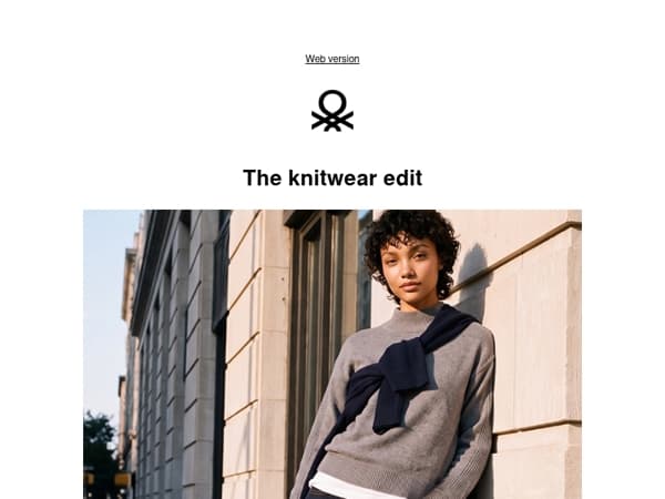 Knitwear to mix and match 