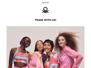 Be Active Collection: train with us!