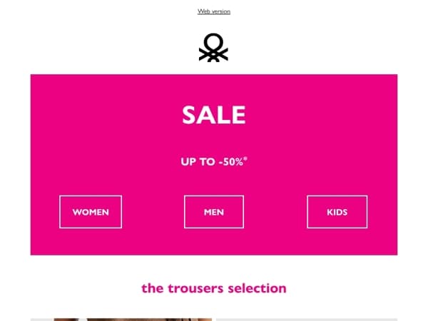Summer trousers, now on sale ☀️🩳