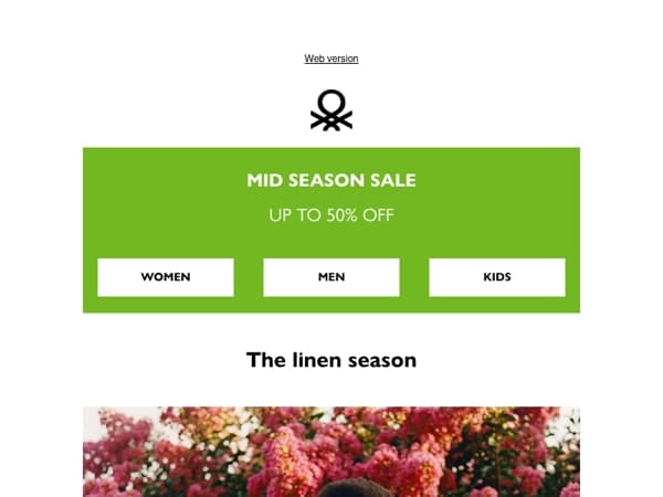 Discover the new Linen collection  