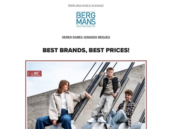 Shop je nieuwe outfit met korting!