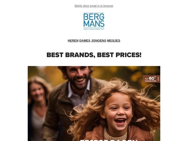 Grote collectie merk winterjassen met korting!