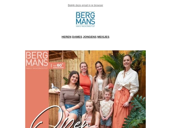 Koningsweekend open!👑 Kom shoppen met korting.