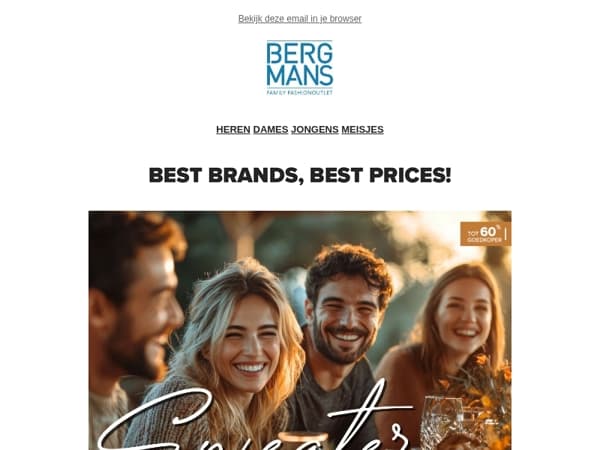 Shop je nieuwe trui met korting!