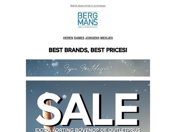 SALE!🚨 -30% & -50% EXTRA korting