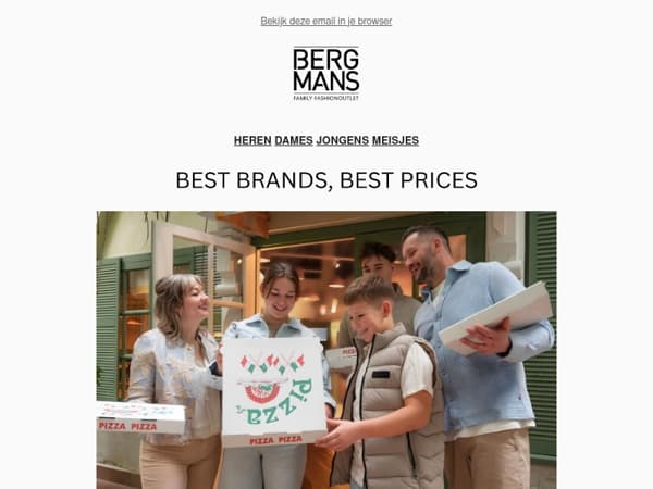 Nieuwe collectie met korting!