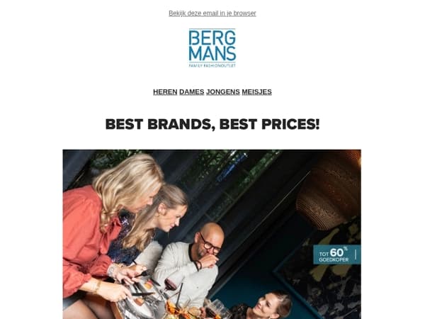 Feestelijke outfits met korting!