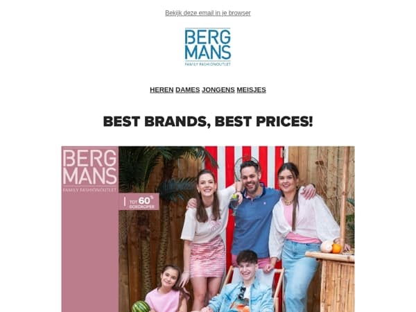 Korting shoppen doe je bij ons!