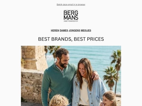 Shop bij ons je outfit met korting