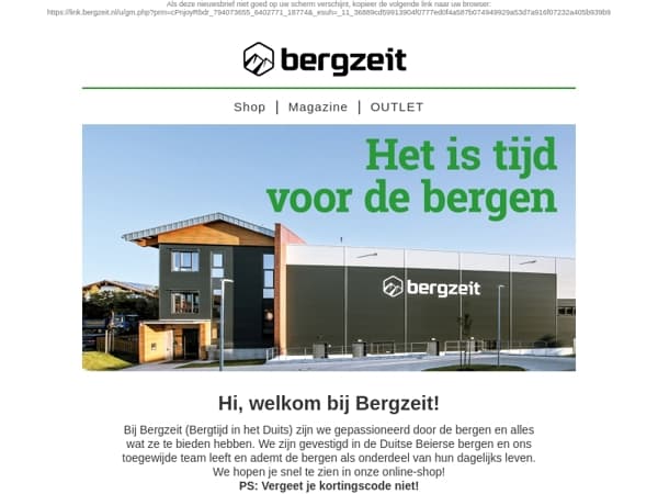 Het is tijd voor de bergen! ⛰️