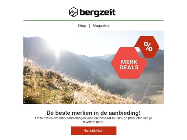Onze outdoor-favorieten met korting 💰
