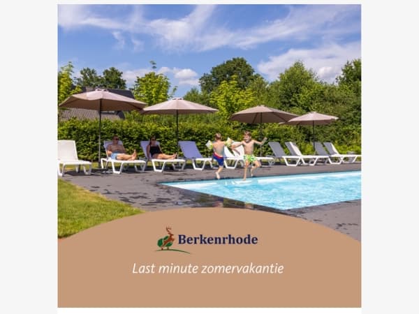 Last minute luxe in de natuur ✨