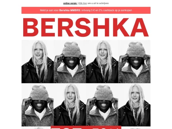 SALE tot -50%. Het aftellen is begonnen⏳