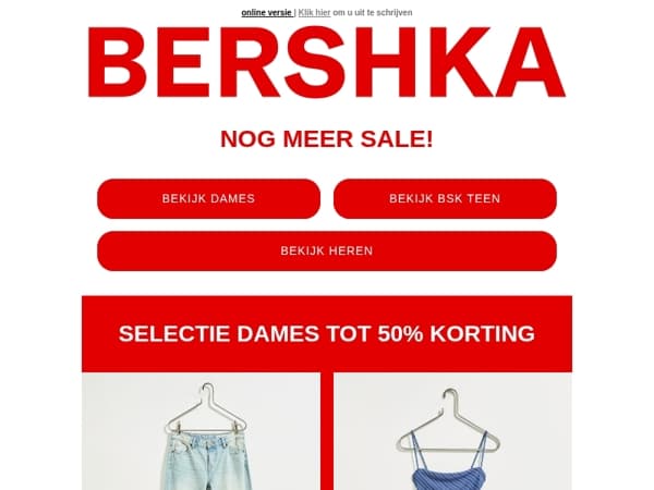 Handen omhoog 🕺 PRIJZEN OMLAAG 🎉 Tot -50%