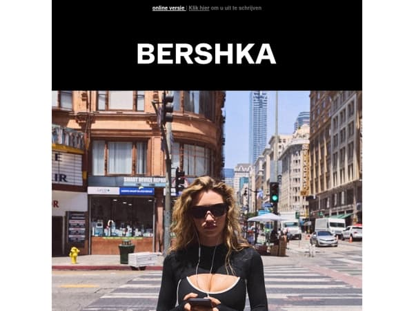 BERSHKA ACTIVE. Nieuwe drop.