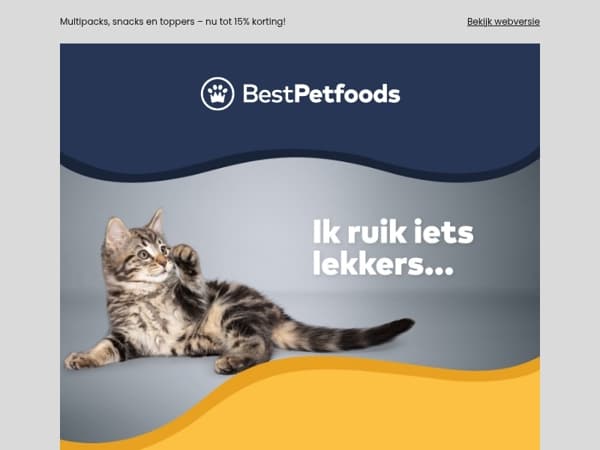 Nu extra voordelig: Churu, Pawfect & Applaws toppers! 🎉