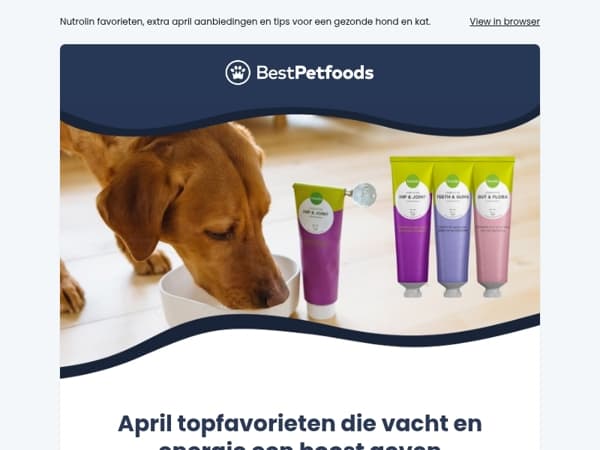 De april must-haves voor blije baasjes & gelukkige huisdieren 🐶🐱